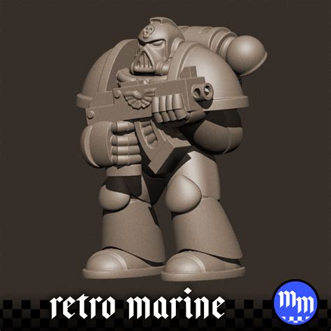 Stl File Retro Marine Toy 🛰・3d Printer Design To Download・cults