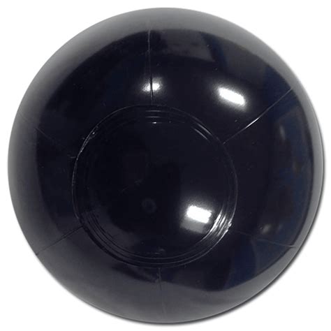 Beach Balls From Small To Giants 6 Inch Solid Black Beach Balls