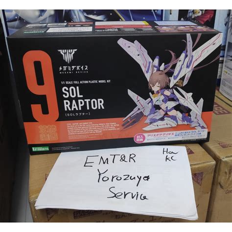 Kotobukiya Megami Device SOL Raptor Plastic Model Shopee Malaysia