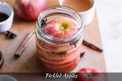 Pickled Apple Recipe How To Make Pickled Apples Foodie Front