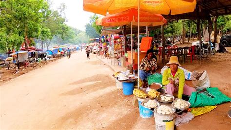 Amazing Street Food Tour At Wat Saang Phnom And Oudong Kandal Province