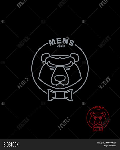 Bear Mens Club. Wild Vector & Photo (Free Trial) | Bigstock