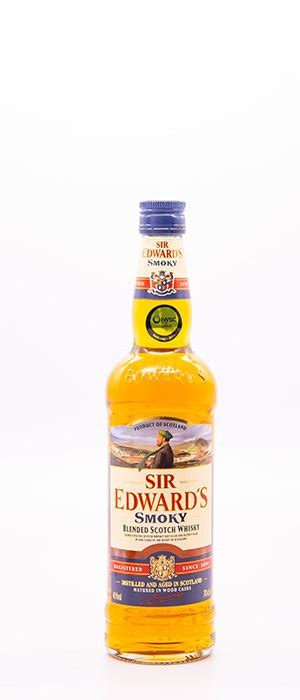 Bardinet Sir Edward S Smoky Blended Scotch Whisky Spirit Iwsc