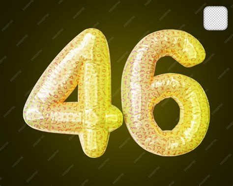premium psd kids  number  illustration