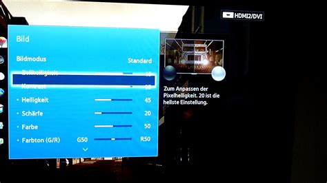 Optimale Bildeinstellungen Samsung Smart Tv Step by Step erklärt Teil 2