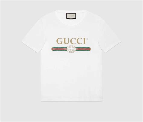 Gucci Gucci Fake Logo T Shirt Grailed