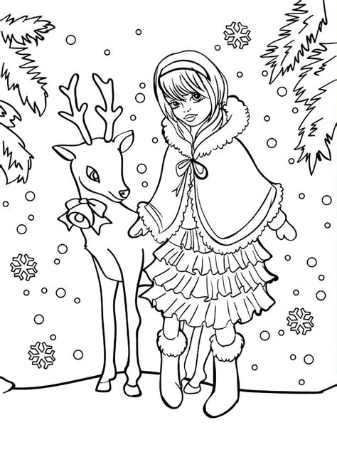 Ausmalbilder Winter | WONDER DAY — Ausmalbilder für Kinder und Erwachsene