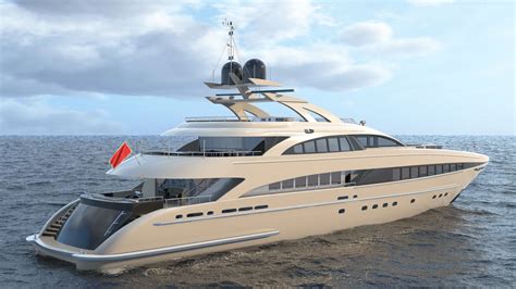 Luxury Motor Mega Yacht 3D Model $149 - .3ds .blend .c4d .fbx .max .ma ...