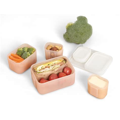 Amazon.com: haakaa Family Active Stack, Baby Food Prep Containers with