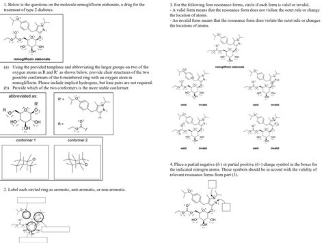 Solved Please Help With The Following Questions For Organic