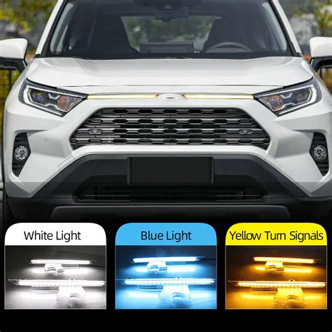 Luces Led De Circulaci N Diurna Para Toyota Rav Cubierta De