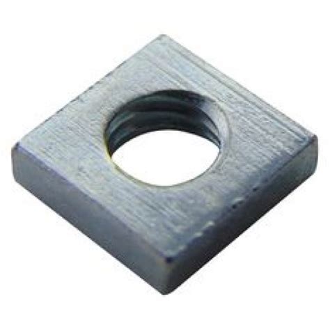 Square Press Nut M6x11x4 MS EG The Nut Hut