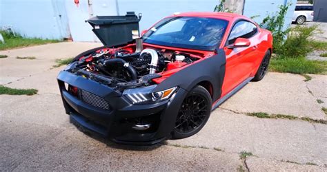 Cummins Swapped Mustang Gets A Gt500 Body Because Why Not