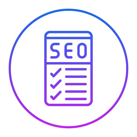 Premium Vector Seo Checklist Vector Illustration