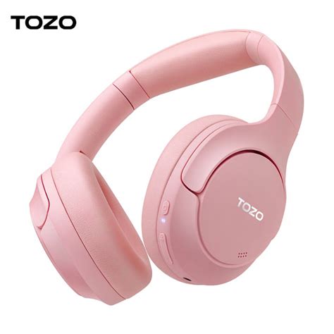 TOZO HT2 Hybrid Active Noise Cancelling Headphones, Wireless Over Ear ...