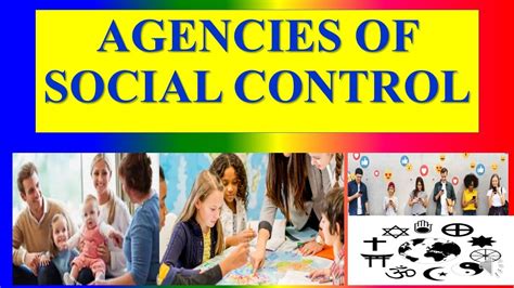 Agencies Of Social Control Sociology Youtube