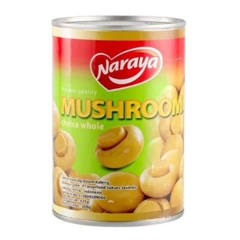 Jual Jamur Kancing Kaleng Champignon Champinon Mushroom Tin Can Naraya