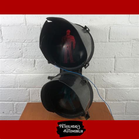 Vintage Pedestrian Traffic Light - AuctionGiant