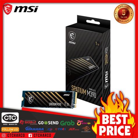 Jual SSD SPATIUM M390 PCIe 3 0 NVMe M 2 SSD 1TB NVMe Gen3 Shopee