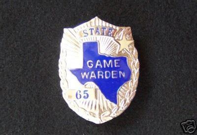 Obsolete Old Style Texas Game Warden Badge | #30178088