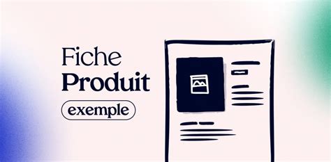 Exemple De Fiche Produit Analyse Et Conseils MerciApp