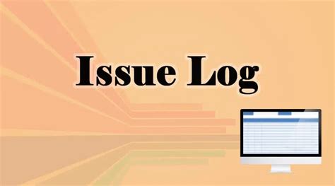 What Is Issue Log Definition With Examples Pm Study Circle