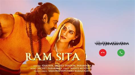 Ram Sita Ram Ringtone Adhipurush By EXCLUSIVE RINGTONES AR YouTube