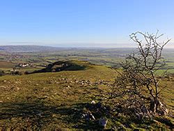 Photographs of Crook Peak, Mendip Hills, Somerset