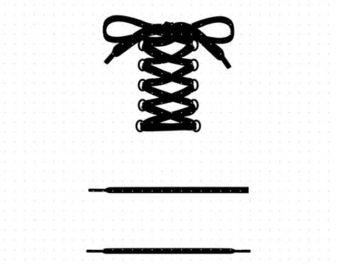 Shoelace Svg Shoe Strings Clipart Shoelace Png Shoe Strings Etsy