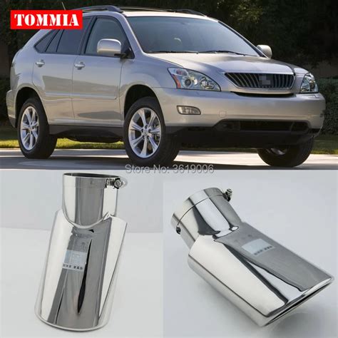 Tommia High Quality T304 Stainless Steel Exhaust Muffler Tip For Lexus