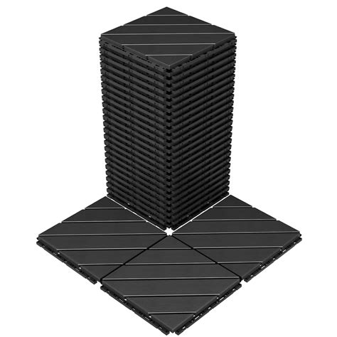 Amazon Pack Plastic Interlocking Deck Tiles X Patio