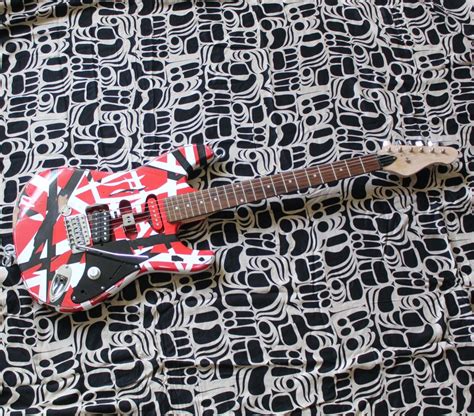 Eddie Van Halen Frankenstein Super Strat style Guitar Frankie ...