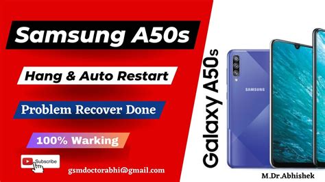 Samsung A50s Auto Restart Problem Samsung A50s Hang On Logo Problem