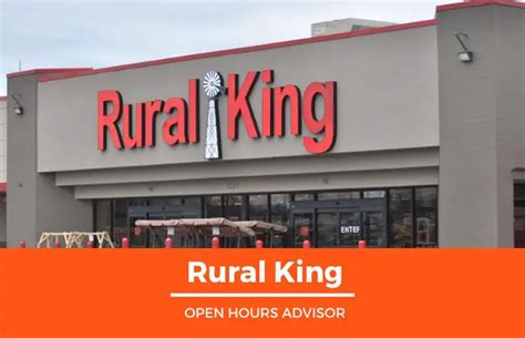 Rural King Hours: Opening, Closing & Holidays Hours | February 2024