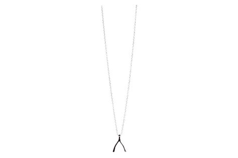 Sterling Forever Wishbone Necklace FabFitFun