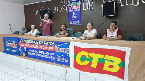 Aposentados Participam De Assembleia Geral Do Sinfemp Sinfemp