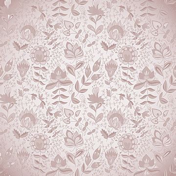 Seamless Texture With Flowers Ornate Texture Curl Vector Ornate