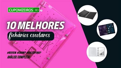 TOP 10 melhores fichários escolares Fichários escolares Fichários