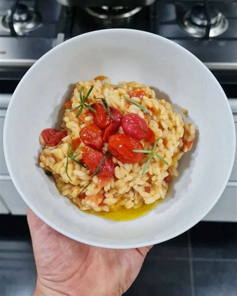 Risoto De Tomate Cereja Receiteria