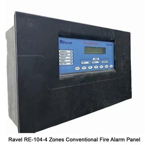 Ravel RE 104 4 Zones Conventional Fire Alarm Panel At Rs 5500 Fire