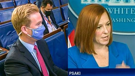 Jen Psaki elegantly shuts down Peter Doocy after he claims 'unemployment benefits are so good ...