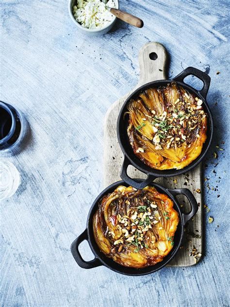 Tarte Tatin Met Witloof En Feta Recette Salades Pour Le D Ner