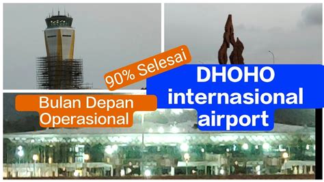 Dhoho Internasional Airport Selesai Bulan Depan Operasional