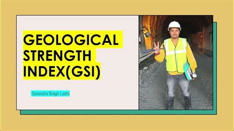 Geological Strength Index Gsi Classification Of Rock Gsi Youtube