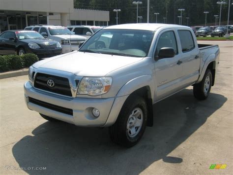 2008 Silver Streak Mica Toyota Tacoma V6 SR5 PreRunner Double Cab