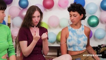 Ersties Hot Lesbians Play A Sexy Game With Fetishes