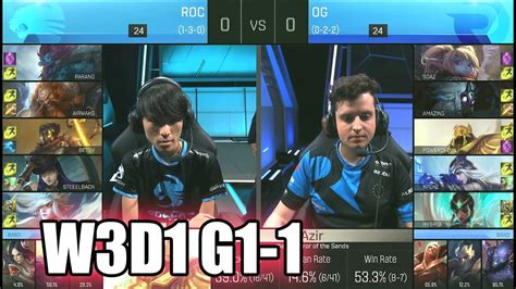 Roccat Vs Origen Game S Eu Lcs Summer Week Day Roc Vs