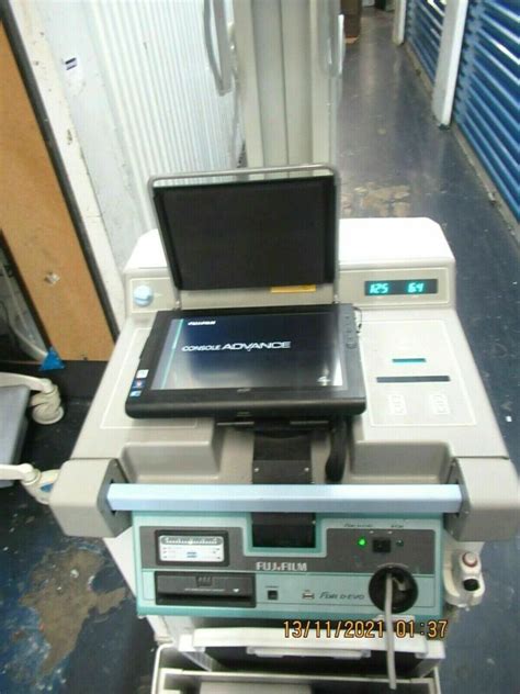 Used GE AMX FOUR PLUS WITH FUJI D EVO DR PORTABLE X RAY SYSTEM Portable