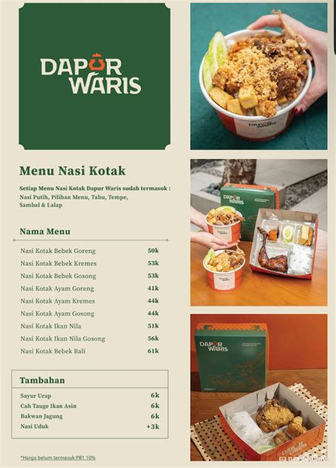 Selalu Diperbarui Menu Dapur Waris Kelapa Gading