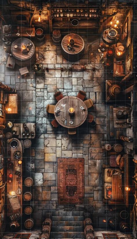 Dandd Battlemap Alchemist S Lab In 2024 Dungeon Maps Tabletop Rpg Maps Fantasy City Map